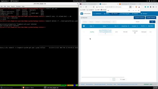 Longhorn 1.4: Longhorn System Backup and Restore смотреть онлайн