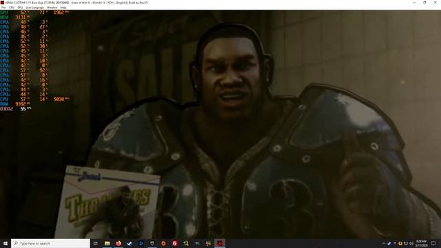 Xenia xbox 360 emulator Gears of war 3 gameplay 60fps D3D12\directx 12 9900KS GTX 1080Ti смотреть онлайн