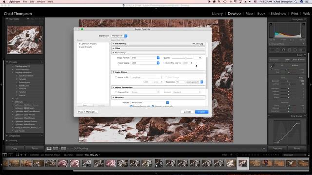 How to Export Images for Web in Lightroom Classic CC (2018) смотреть онлайн