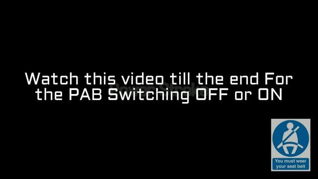 How to Activate or Deactivate Airbag? смотреть онлайн