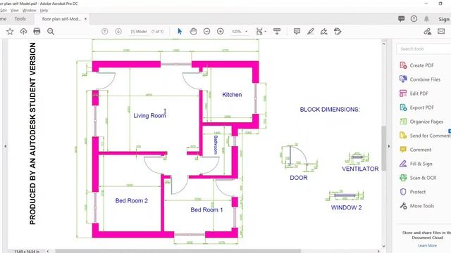 How to design a Floor Plan in AutoCad 2020 [PART: 1] смотреть онлайн