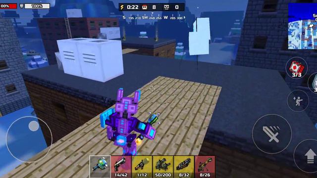 4 Kill Battle Royale Victory! - Pixel Gun 3D - PG3D смотреть онлайн