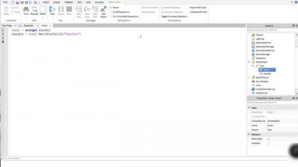 Roblox Tool Tutorial