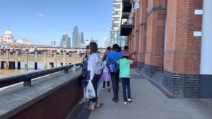 Летняя пешеходная экскурсия по Лондону, из Виктории в Лондонский сити через Биг-Бен и Саут-Бэнк.