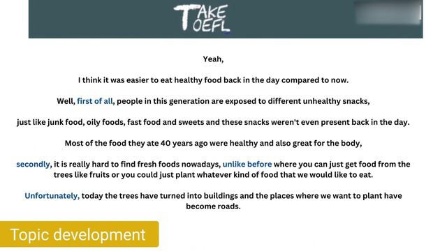 NEW! 2023 TOEFL TOEFL Speaking Question 1 Sample Answer, 27/30 (contains feed on her grammar) смотреть онлайн