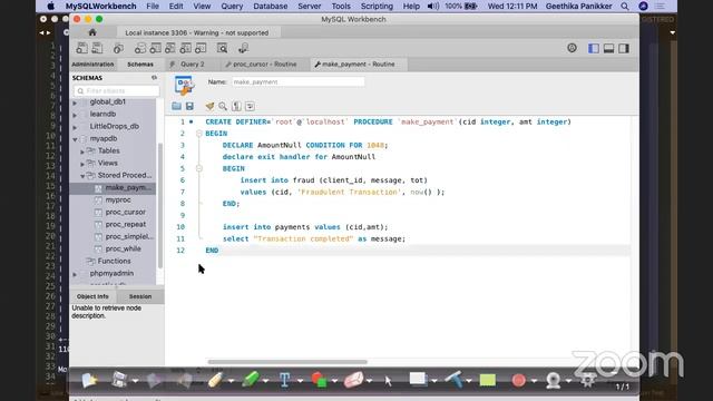 Cursors, Functions and Triggers| DBMS Tutorial | Data Analyst course смотреть онлайн