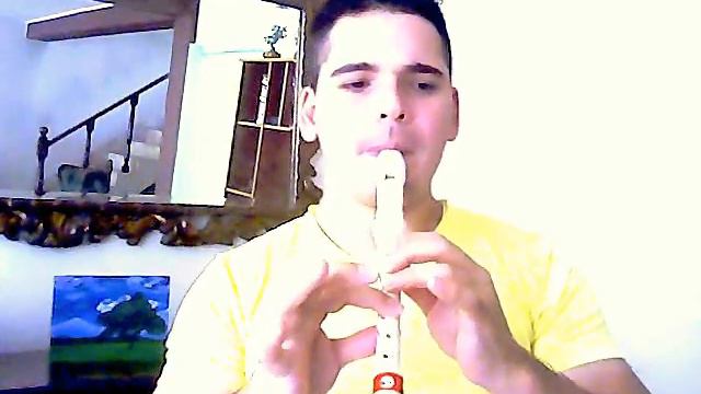 Notas Flauta dulce O Sole Mio - Gino Serra music flute lessons смотреть онлайн