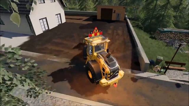FS19/\Timelapse/\Kör Bort Jord Med En Volvo L90H Och En Volvo EWR 150 смотреть онлайн