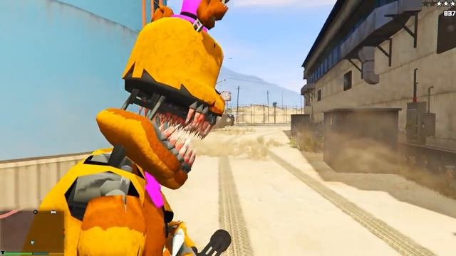 ЗА ЧИКОЙ ОХОТИТСЯ ХЕРОБРИН В ГТА 5! АНИМАТРОНИКИ СПАСАЮТ ЧИКУ ИЗ ТЮРЬМЫ! - ГТА 5 МОДЫ (GTA 5 Моды) смотреть онлайн