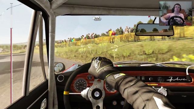 Прохождение Dirt Rally кокпит+вебка | Сезон 1, Lancia Fulvia, Германия | #3 смотреть онлайн