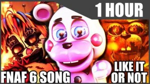 FNAF 6 SONG (Like It Or Not) - Dawko & CG5 [1 Hour Version]