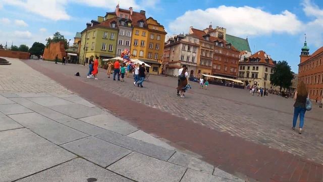 Warszawa - Nowy Świat, Krakowskie Przedmieście, Pałac Prezydencki, Plac Zamkowy смотреть онлайн