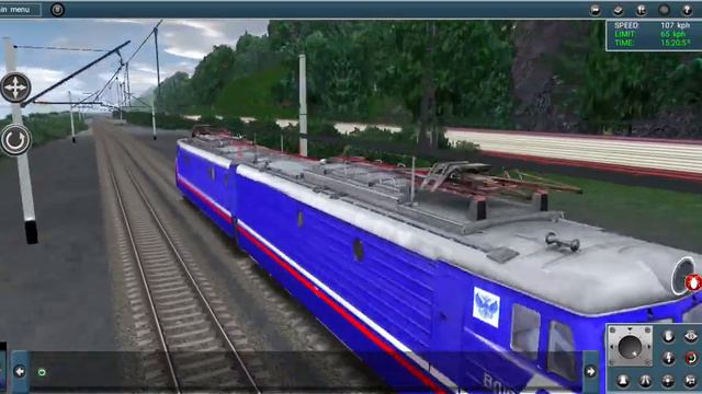 Покатушки на вл 10. Trainz android. смотреть онлайн