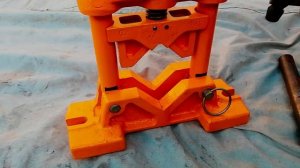 Трубные раздвижные тиски (сделано в СССР). Реставрация . Мини-пресс.