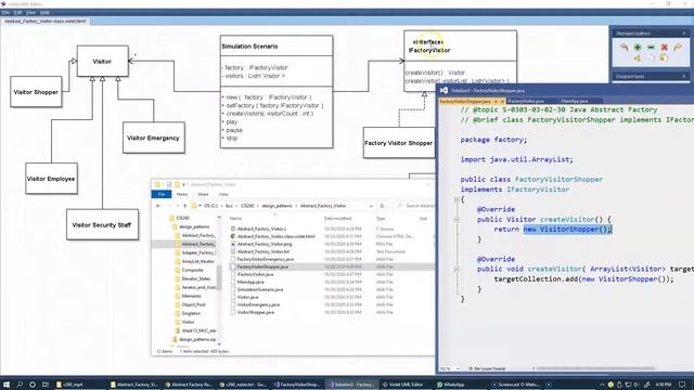 10.8 Abstract Factory Java sample смотреть онлайн