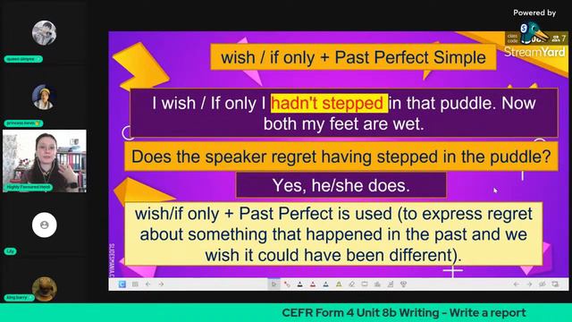 #FORM 4 #ENGLISH #FULLBLAST UNIT 8b : Listening & Grammar - wish/if only смотреть онлайн