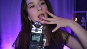 АСМР Гипнотические близкие ЗВУКИ РТА и Движения рук  Zoom5