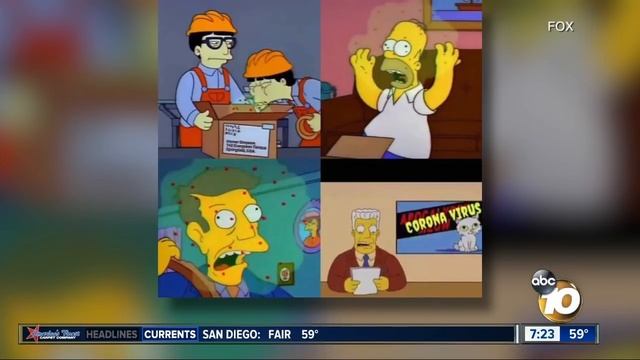 The Simpsons predicted the coronavirus outbreak? смотреть онлайн