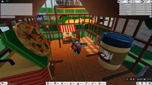 ПАРК ЗА НЕДЕЛЮ РОБЛОКС ПАРК ТАЙКОН THEME PARK TYCOON ROBLOX смотреть онлайн