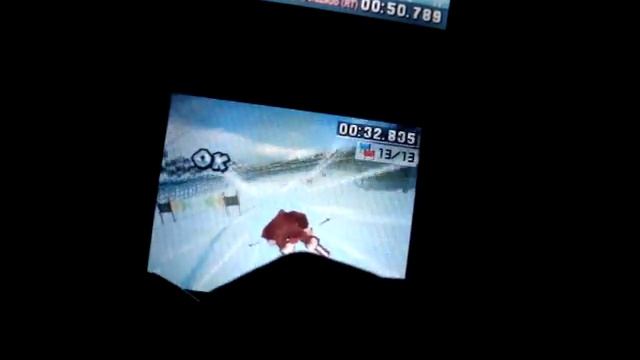Alpine Skiing GS: Mario & Sonic at the Olympic Winter Games DS смотреть онлайн