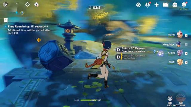 【Genshin Impact】An Adeptal Summons Quest - Place the blueprints before Cloud Retainer смотреть онлайн