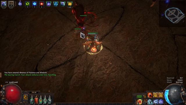 Path of Exile Assasin eye of winter mine 3.19 смотреть онлайн