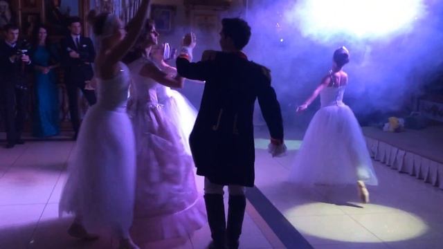 Свадебный танец с балеринами смотреть онлайн