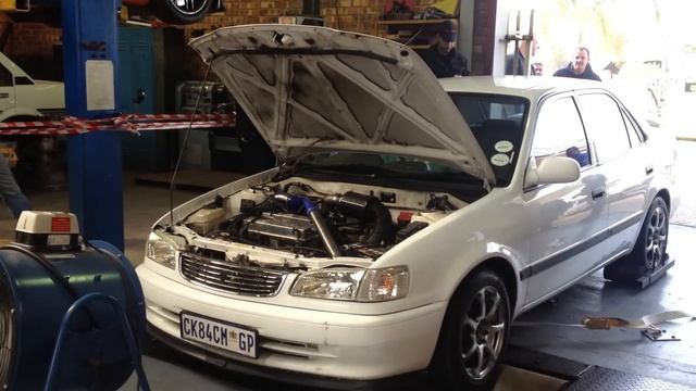 Corolla Twincam 4age 16v supercharged Toyota Twincam Dyno Day смотреть онлайн