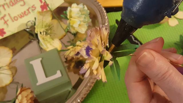 Summer Lily n Baby Sunflowers part 1