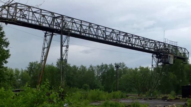 Падение крана - Александровск Пермский край смотреть онлайн