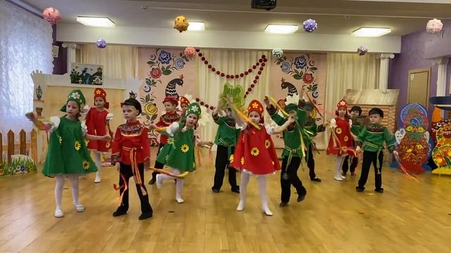 Танец "Уходи, зима" смотреть онлайн