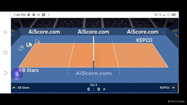 KB Stars VS Suwon KEPCO Vixtorm Live Scoreboard 2022 Korean Volleyball League