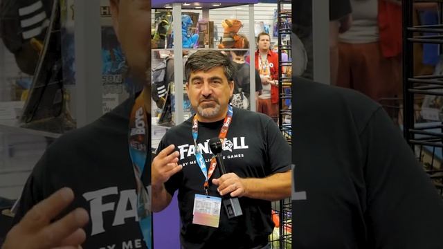Unveiling Gaming Brilliance: Meeting Neal Hoffman of Fan Roll Dice at Gen Con 2023! ?✨ #shorts смотреть онлайн
