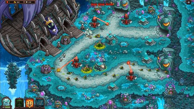 Kingdom Rush Vengeance Maginicia Shores Heroic Hero Jigou (Level 17) смотреть онлайн