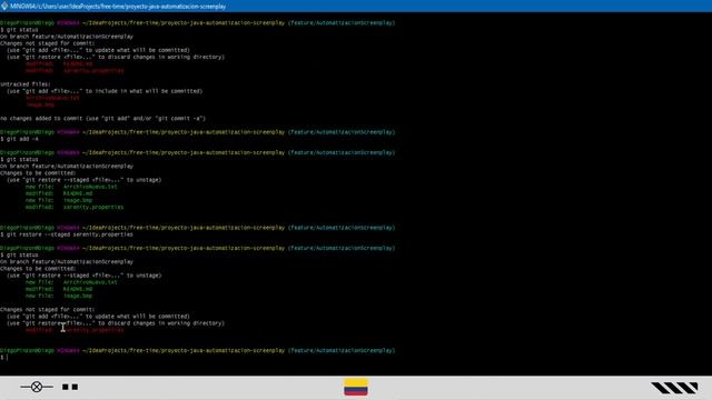 Como sacar archivos del area de preparación de Git - Staging смотреть онлайн