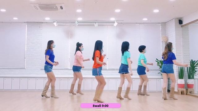 I LOVE YOU BABY| Line Dance|Beginner смотреть онлайн