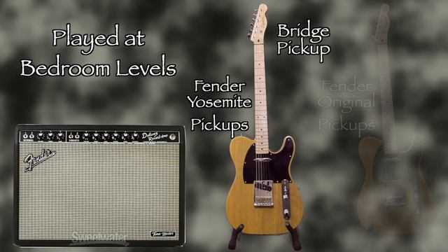 Telecaster Pickup Test - Fender Original Vintage Pickups vs Yosemite Pickups смотреть онлайн
