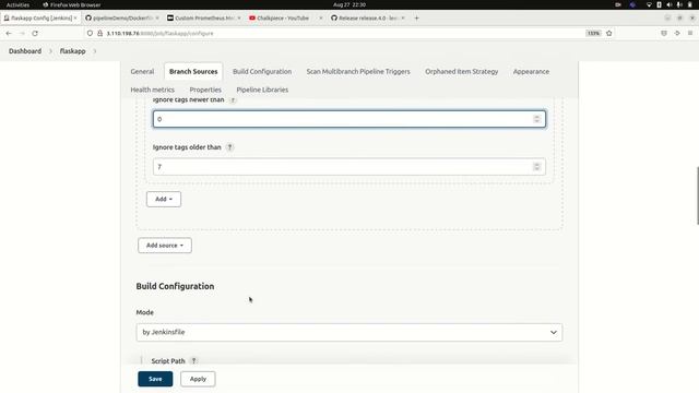 Triggering a jenkins build when a github tag/ release is created смотреть онлайн