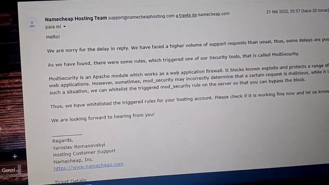 Ha fallado la publicacion. Las respuesta no es una respuesta Json válida смотреть онлайн