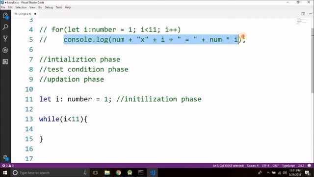 #7 TypeScript Tutorial for Beginners - While Loop смотреть онлайн