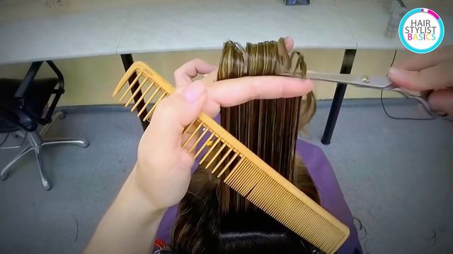 Female graduated haircut for medium length hair, "Классический каскад" смотреть онлайн