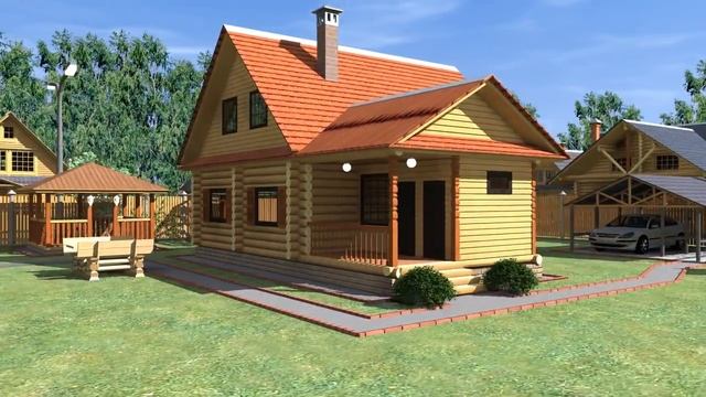 Жилой дачный дом с мансардой Дачник - 17 смотреть онлайн