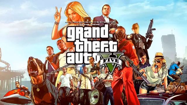 Grand Theft Auto GTA V Original Loading Screen Music Theme смотреть онлайн