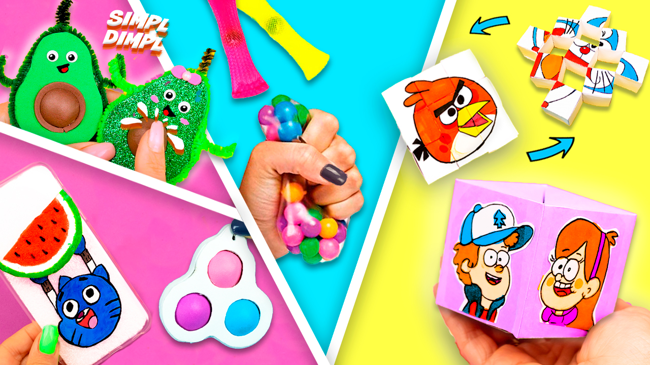 15 Идей как сделать антистресс игрушки своими руками