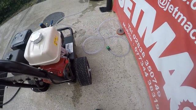 Honda gx 390 rrv4g40 4000 psi 15 litre machine by Jetmac смотреть онлайн