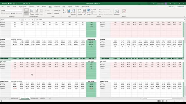 Sales Forecasting Excel Template Step-by-Step Video Tutorial by Simple Sheets смотреть онлайн