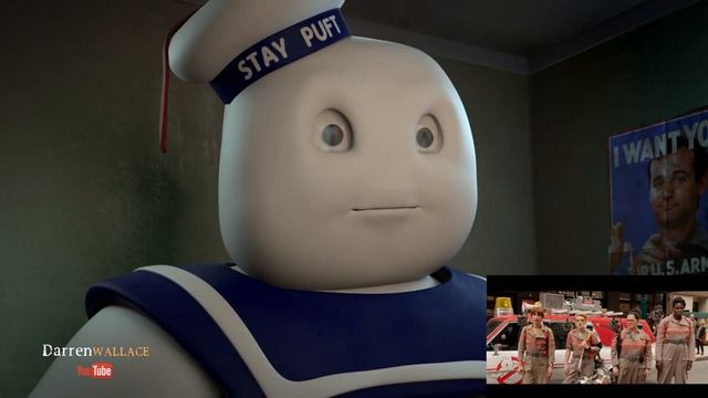 Marshmallow Man Reacts to GHOSTBUSTERS Trailer смотреть онлайн