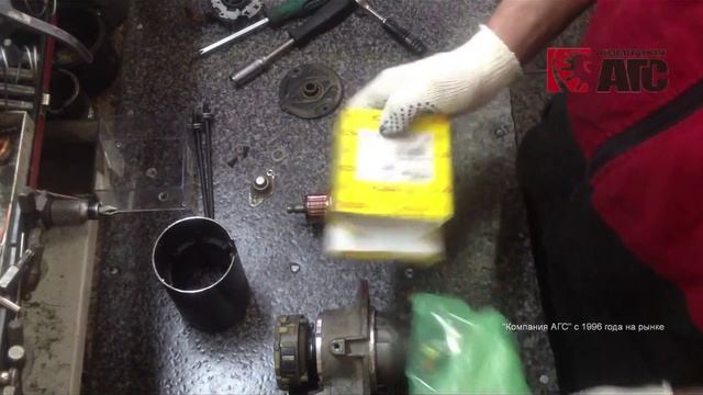 Как самому отремонтировать стартер Заменить щётки How to repair the starter смотреть онлайн