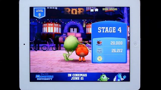 MONSTERS UNIVERSITY para iPad/iPhone/iPod Touch - PLAY JUEGO смотреть онлайн