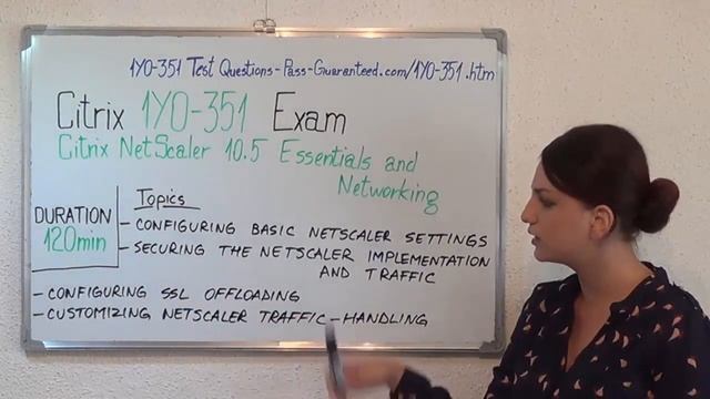 1Y0-351 – Citrix Exam NetScaler 10.5 Essentials Test Networking Questions смотреть онлайн